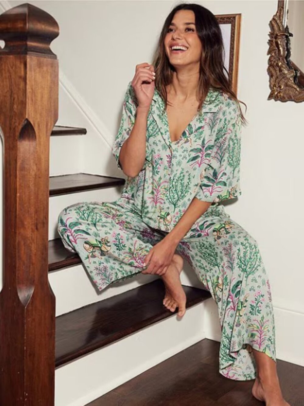 Printfresh Camel’s Courtyard Petite Eco Satin Wildest Dreams Set Avocado MP